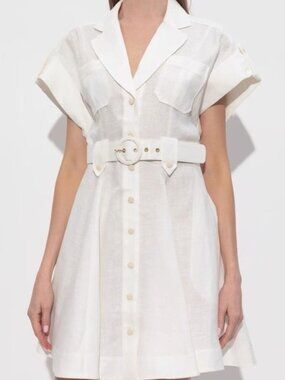 Zimmermann | Dresses | Zimmermann Suraya Cutout Ruffle Mini Dress Nwt |  Poshmark